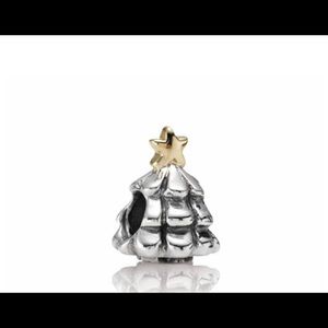 Authentic RETIRED PANDORA Christmas Tree Charm